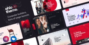 Ohio – Creative Portfolio Agency WordPress Theme 3.3.3