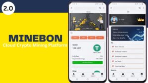 Minebon Cloud Crypto Mining Platform