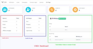 CRM module for UltimatePOS SaaS-Compatible 2.1