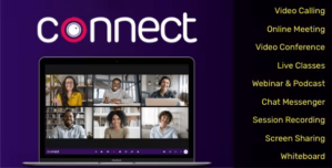 Connect – Live Video Chat, Conference, Live Class, Meeting, Webinar, Whiteboard, File Transfer, Chat 2.0