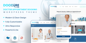 Doccure – Medical and Healthcare Appointment Booking Scheduler WordPress Theme 1.2.7