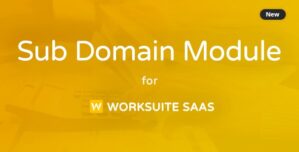 Subdomain Module for Worksuite SAAS 2.0.4
