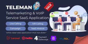 Teleman – Telemarketing VoIP Service SaaS Application 2.1.0