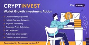 CryptInvest – Wallet Growth Investment Addon 2.0