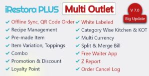 iRestora PLUS Multi Outlet – Next Gen Restaurant POS