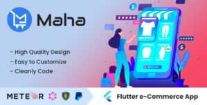 Maha – Ecommerce Flutter App