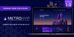 METROHYIP – Premium Theme For HYIPLab