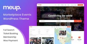 Meup – Marketplace Events WordPress Theme 1.6.7