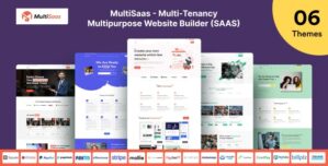 MultiSaas – Multi-Tenancy Multipurpose Website Builder (Saas) 2.1.2