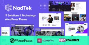 NadTek – IT Solutions Technology WordPress Theme