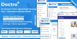 On-Demand Doctor Appointment Booking SaaS Marketplace Business Model 5.2.0
