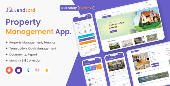 Property Management – Apartment , Rent Collection, Tenant and Invoice Bill