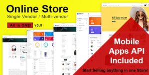 Online Store – All in One Multi vendor Laravel eCommerce Platform