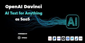 OpenAI Davinci – AI Writing Assistant and Content Creator as SaaS 3.3