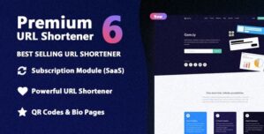 Premium URL Shortener – Link Shortener, Bio Pages QR Codes 7.3.4 [Extended Version]