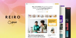Reiro – Multipurpose Ghost Blog Theme 1.0.1