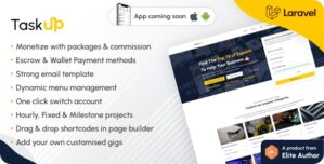 Taskup – A Freelance and Service Finder Marketplace 1.3