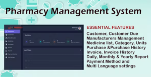 Pharmacy Management Software -PWA