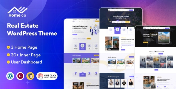 Homeco – Real Estate Directory Listing WordPress Theme