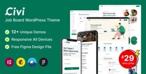 Civi – Job Board WordPress Theme