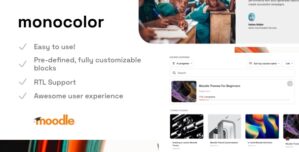 Monocolor – Premium Moodle Theme