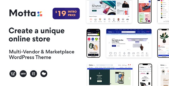 Motta – Multi-Vendor and Marketplace WordPress Theme