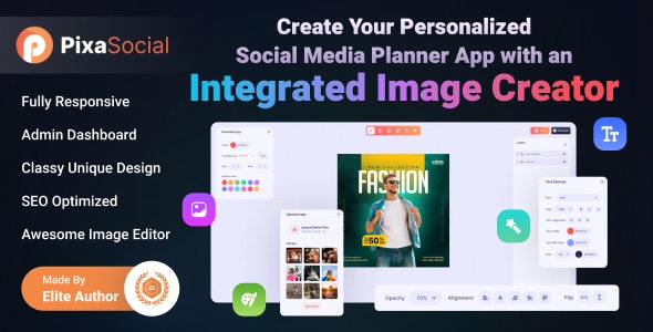 PixaSocial – Simplify Social Media Scheduling with PixaSocial – Your Ultimate Planner App