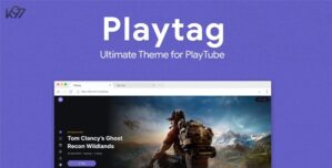 Playtag – The Ultimate PlayTube Theme