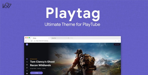 Playtag – The Ultimate PlayTube Theme