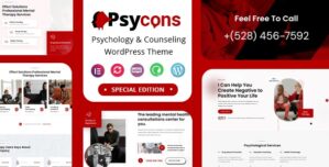 Psycon – Psychology Counseling WordPress Theme