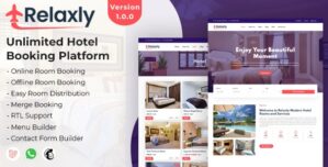 Relaxly – Unlimited Hotel Booking Platform