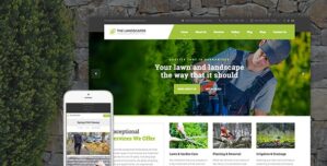 The Landscaper – Lawn Landscaping WP Theme