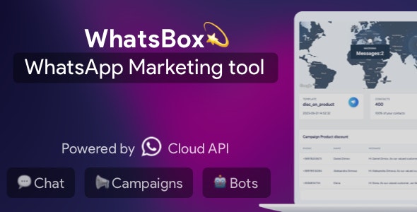 WhatsBox – The WhatsApp Marketing – Bulk Sender, Chat, Bots, SaaS