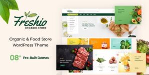 Freshio – Organic Food Store WordPress Theme