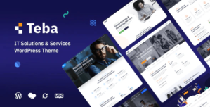 Teba – IT Solutions Services WordPress Theme 1.7