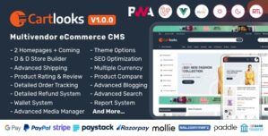 CartLooks | Laravel VueJS Powered Multivendor Ecommerce CMS with PWA