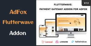 Flutterwave: Payment Gateway Addon for Adfox
