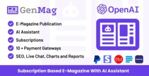GenMag – E-Magazine with AI Assistant