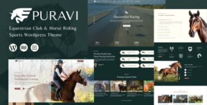Puravi – Equestrian Club Horse-Riding WordPress Theme