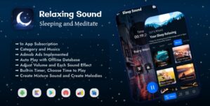 Sleep Sound 2024 : Music Relaxing Sound with In App Purchase and Admob Ads
