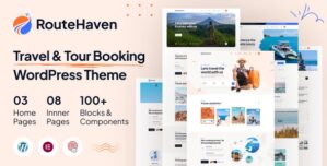RouteHaven – Travel Tour Booking WordPress Theme