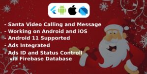 Santa Funny Video Call Prank – Admob Ads -Flutter(iOS Android) – Ads Control Via Firebase Database