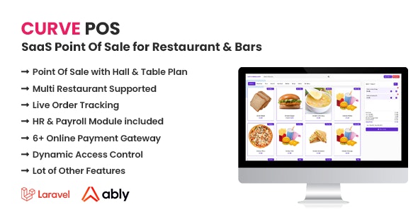 Curve POS – SaaS Point Of Sale System for Restaurants Bars