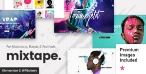 Mixtape – Music Theme for Artists Festivals