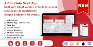 Easy Invoice – A Complete Saas Package for Quick Invoices Accounting – Android | IOS | Website