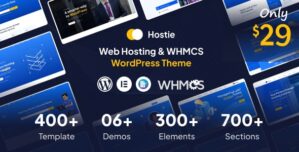 Hostie – Web Hosting WHMCS WordPress Theme