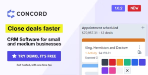 Concord – Deals Management CRM