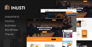 Inusti – Factory Industrial WordPress Theme