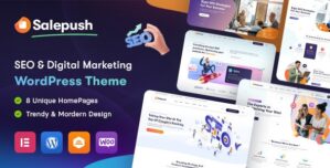Salepush – SEO Digital Marketing WordPress Theme