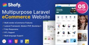 Shofy – eCommerce Multivendor Marketplace Laravel Platform